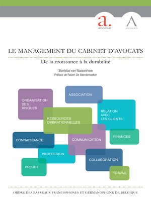 cover image of Le management du cabinet d'avocats